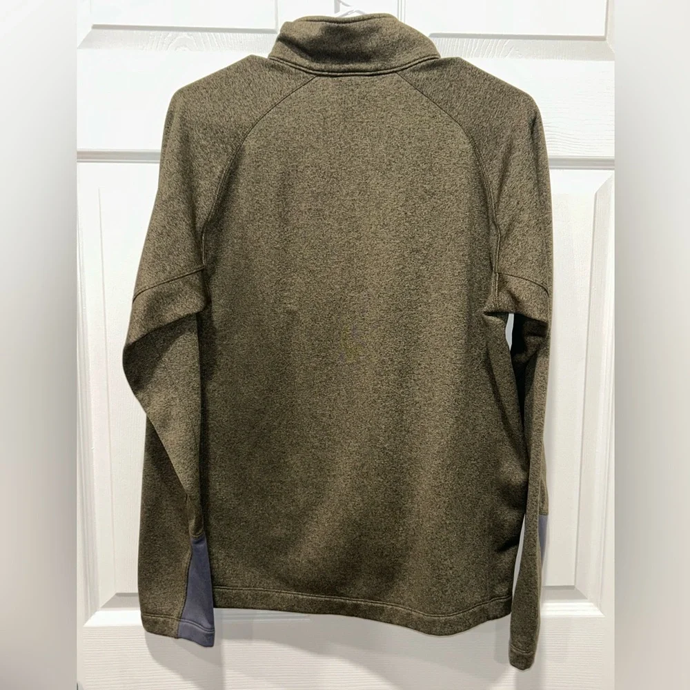 The North Face 1/2 Zip Fleece Men’s‎ M Medium Green Pullover Sweatshirt